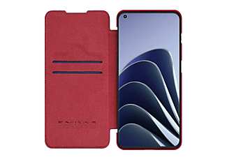 NILLKIN Qin, Flip Cover, OnePlus, 10 Pro 5G, Rot