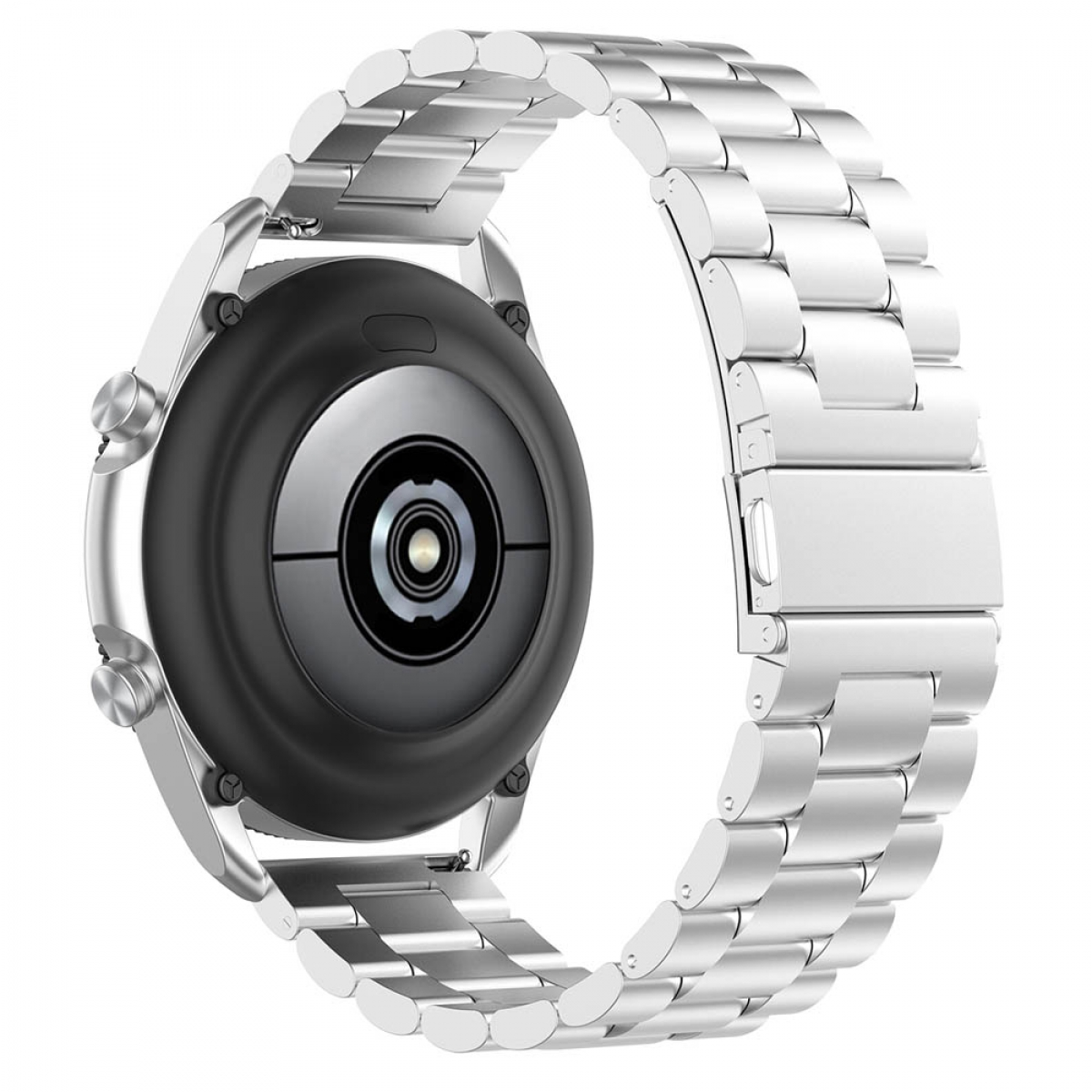 Smartband, Galaxy Edelstahl, 3 Samsung, (45mm), Silber Watch CASEONLINE