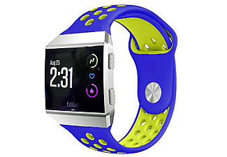 CASEONLINE EBN, Smartband, Fitbit, Fitbit Ionic, Blau/Gelb