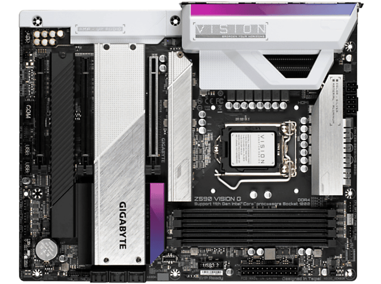 G VISION GIGABYTE schwarz;weiß Z590 Mainboards