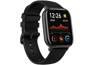 AMAZFIT GTS Smartwatch Silikon, schwarz