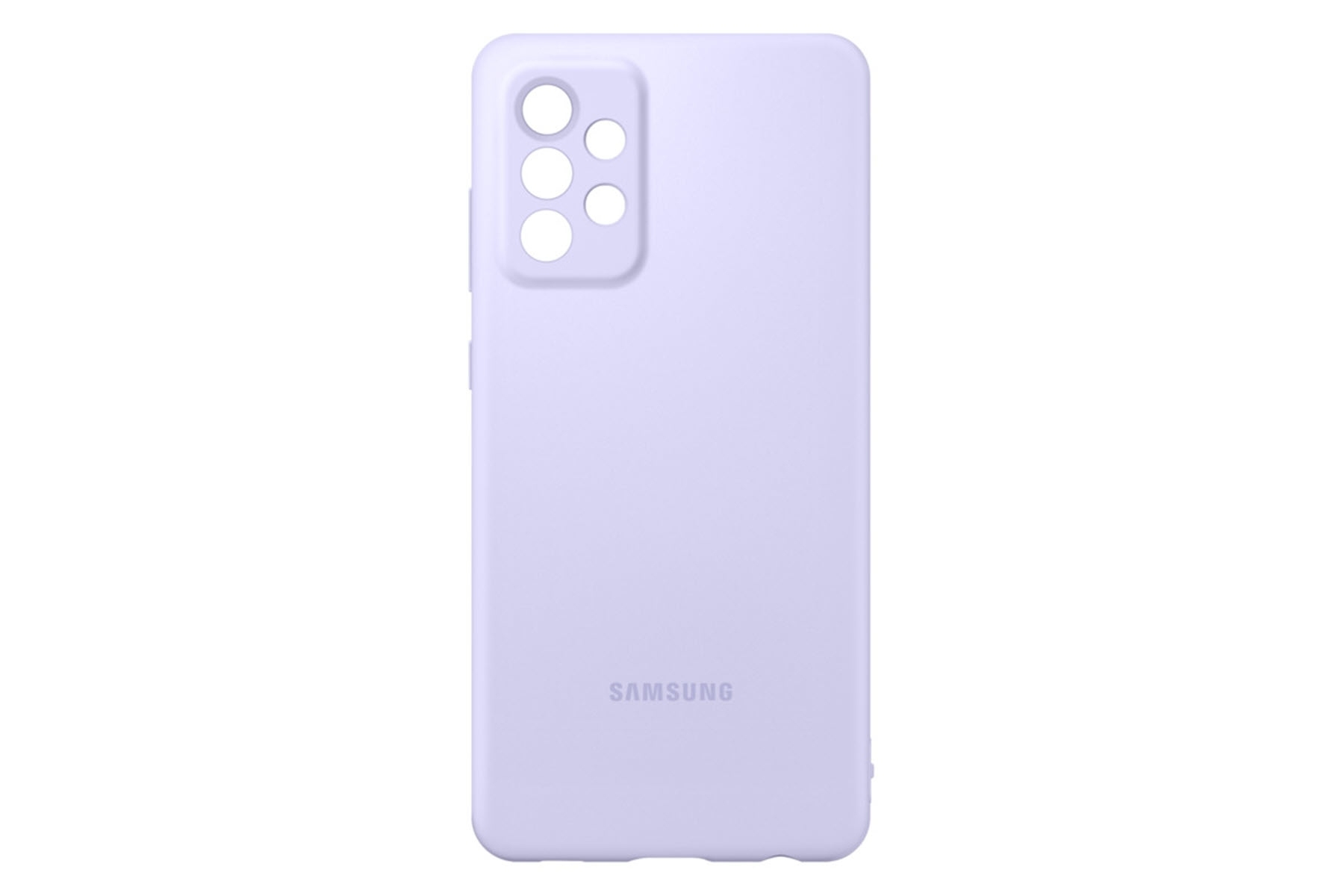 SAMSUNG Silicone Cover Galaxy Violett EF-PA725, Samsung, A72, Backcover