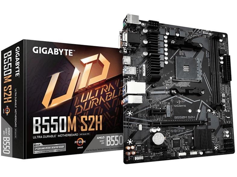 Placa Base  - GA-B550M-S2H GIGABYTE