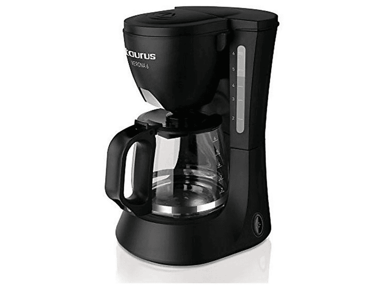 Cafetera Taurus Coffee Max 6 Para 6 Tazas Color Negro
