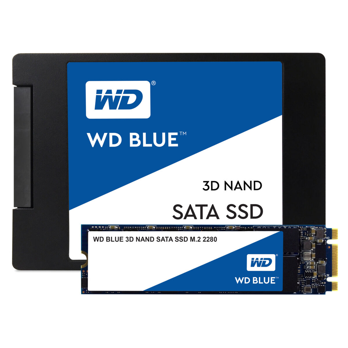 WESTERN DIGITAL SSD, intern 250 GB, Blue 3D
