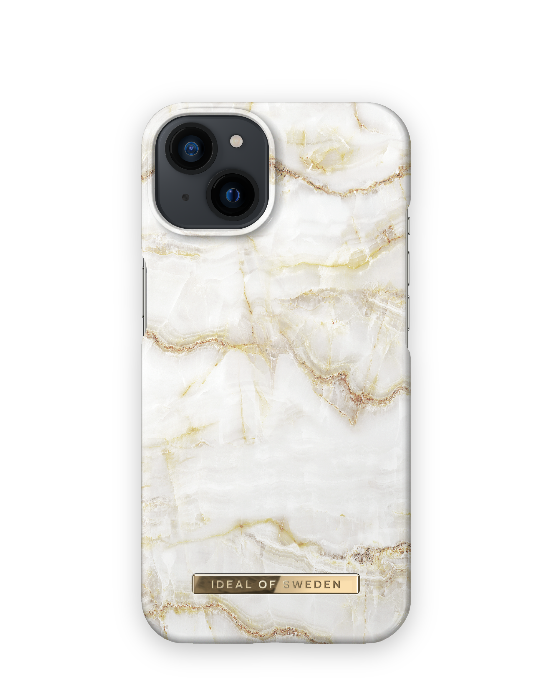 Golden Backcover, IDEAL Apple, iPhone OF SWEDEN IDFCSS20-I2161-194, Marble 13, Pearl