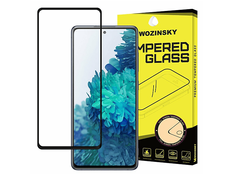COFI 5D Schutzglas Samsung A72 Galaxy 5G) Displayschutz(für
