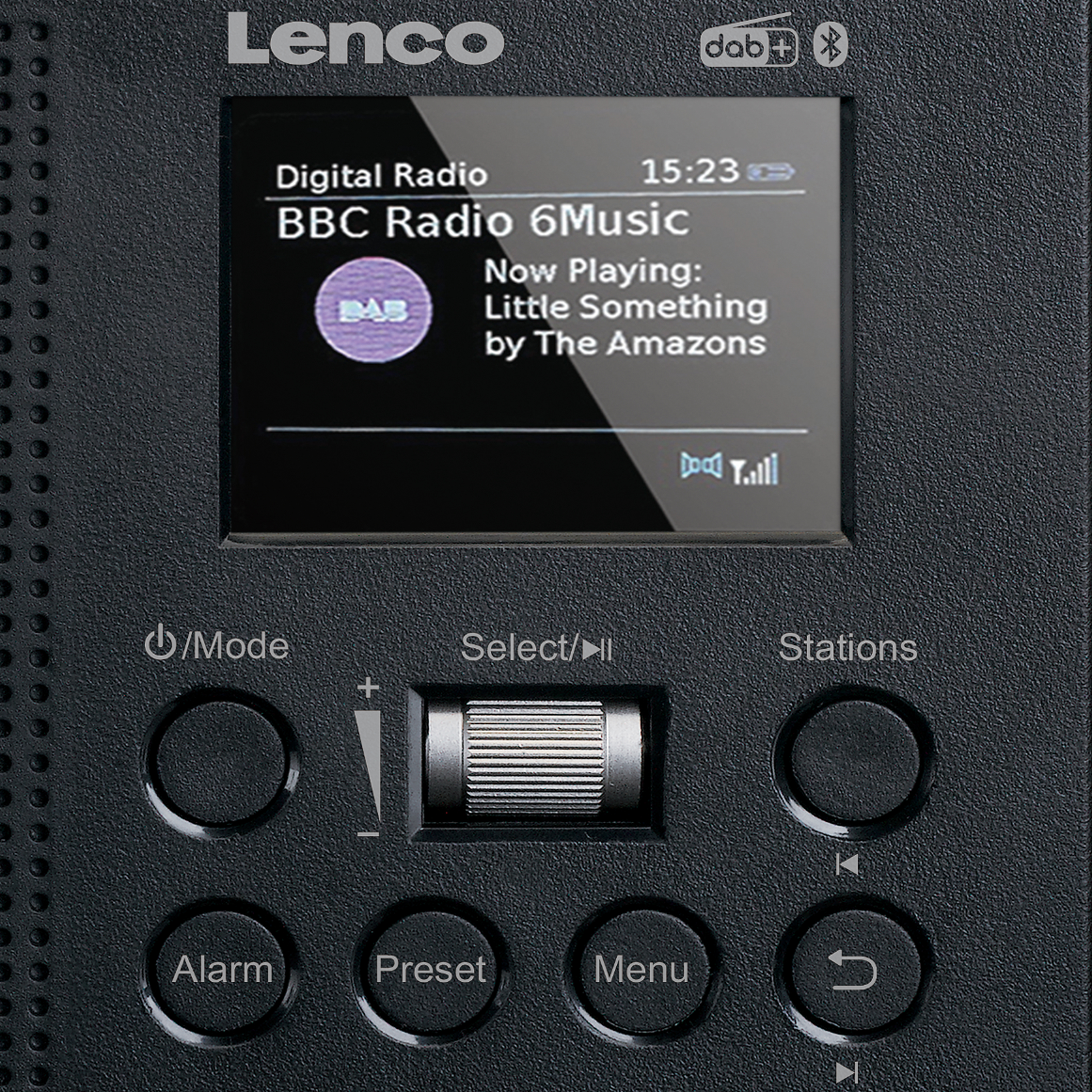 DAB+,FM, Bluetooth, Radio, DAB+, LENCO PDR-031BK FM, Schwarz