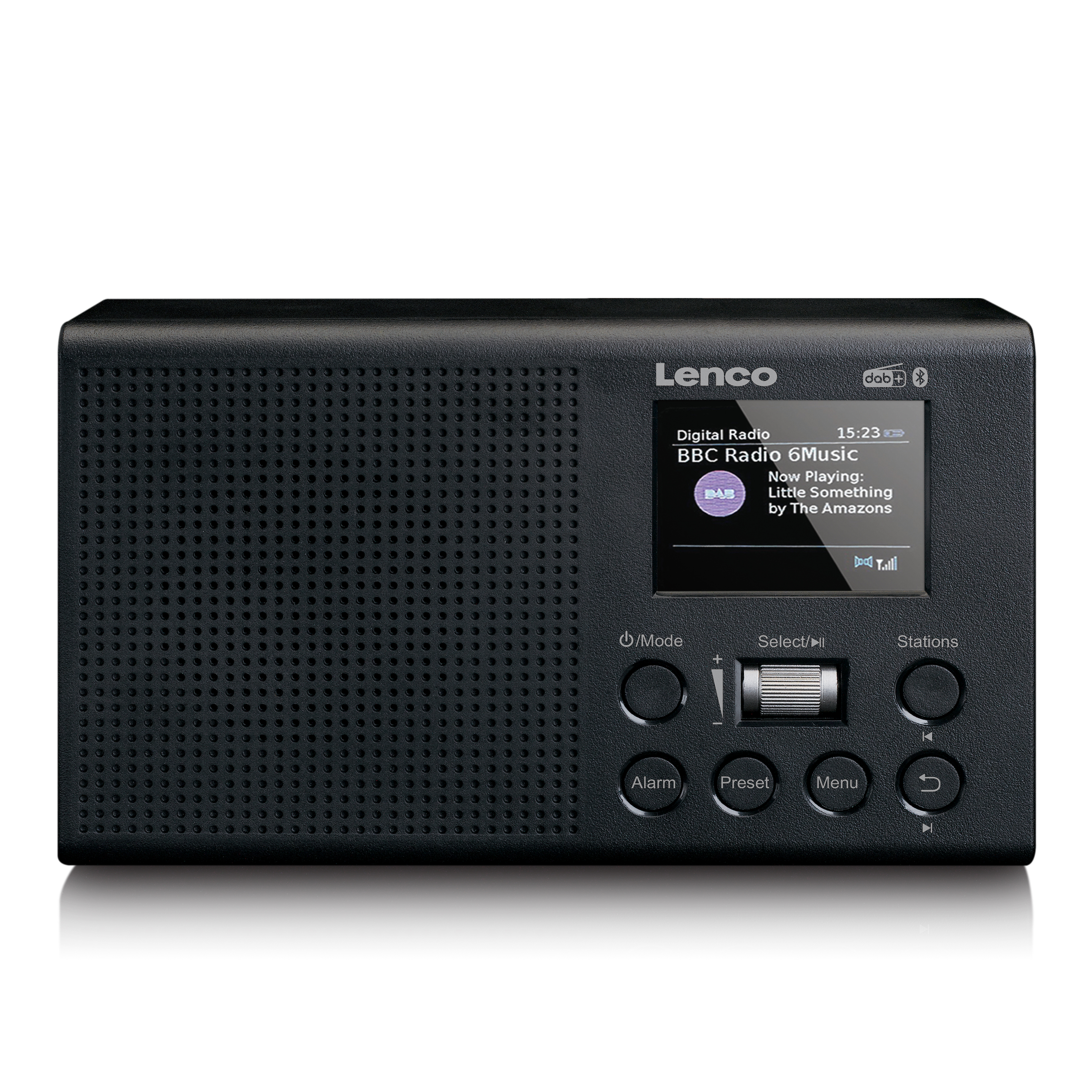 LENCO Radio, Schwarz DAB+,FM, DAB+, PDR-031BK Bluetooth, FM,