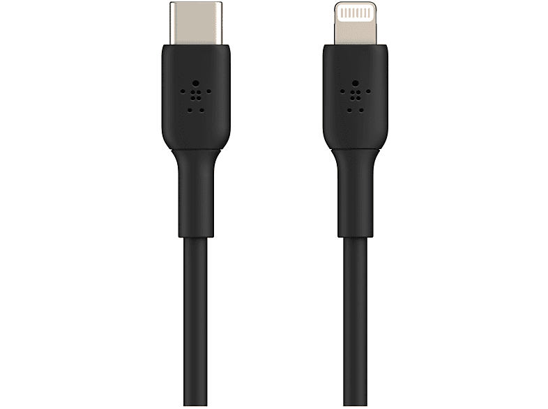 Lightningkabel schwarz CHARGE™, USB-C, BOOST m, BELKIN 1