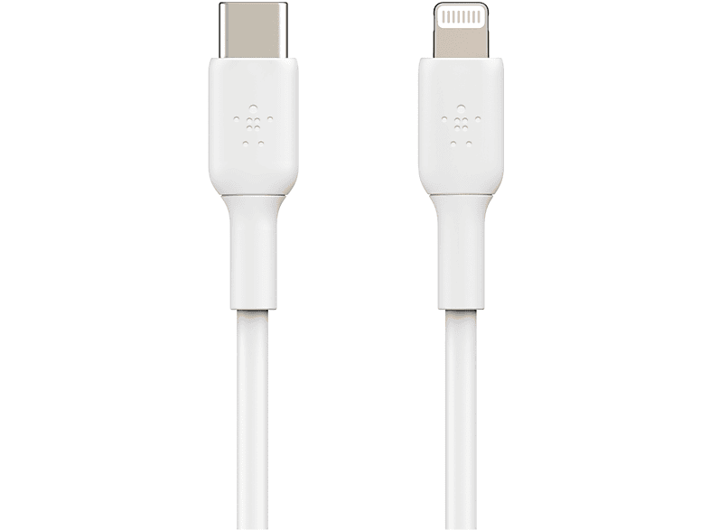 BELKIN BOOST CHARGE™, m, Lightningkabel 1 USB-C, weiß