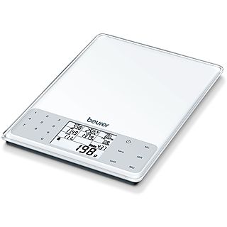 Balanza de cocina - BEURER 70905, 5 kg, Blanco