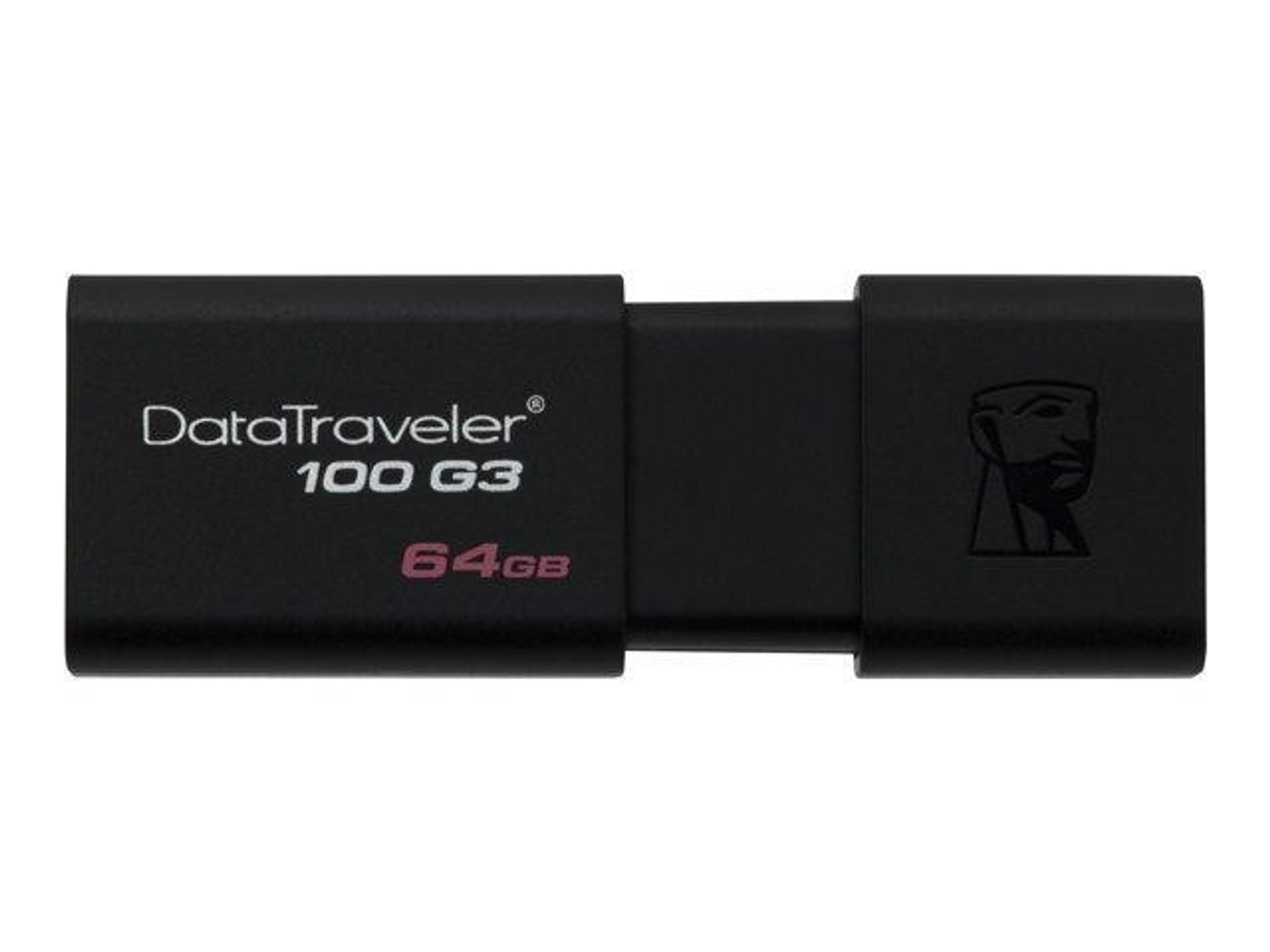 KINGSTON DT100G3/64GB GB) Stick 64 (Schwarz, USB