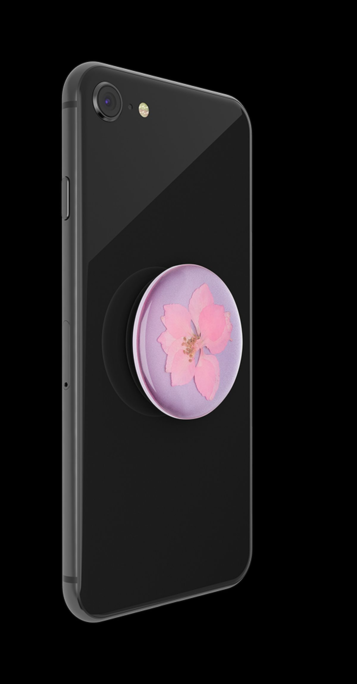 PopGrip Pink Delphinium - Flower Premium Pressed