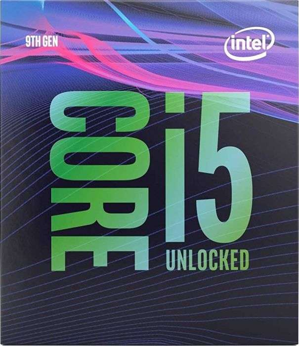 Una scatola per un processore Intel Core i5 con la parola UNLOCKED.