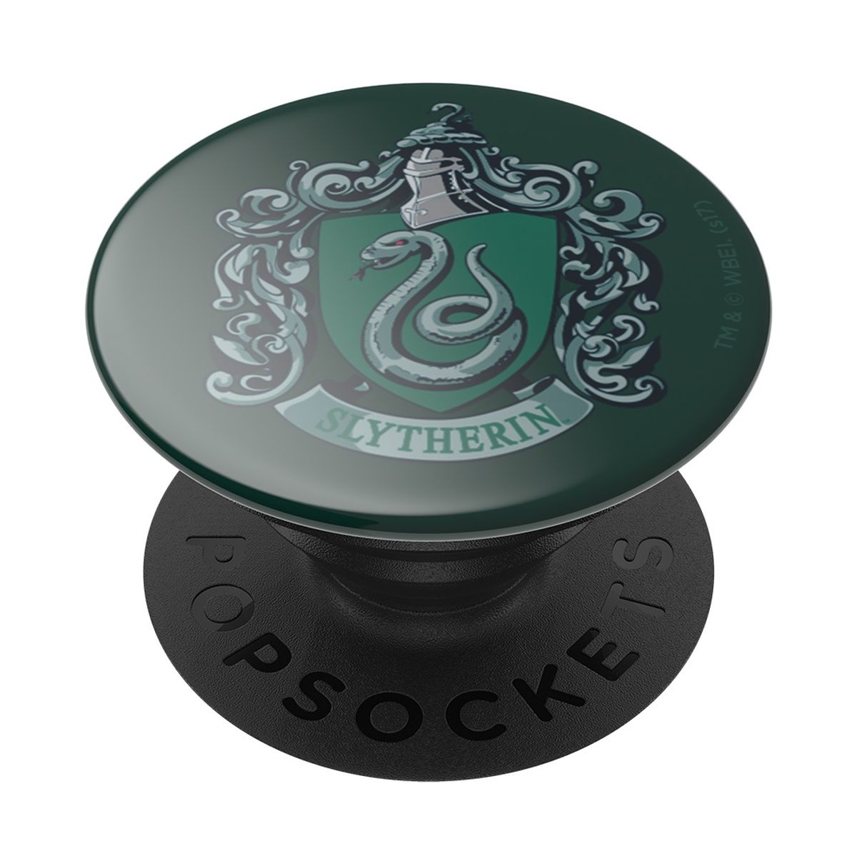 POPSOCKETS PopGrip Slytherin Handyhalterung, Grün/Schwarz