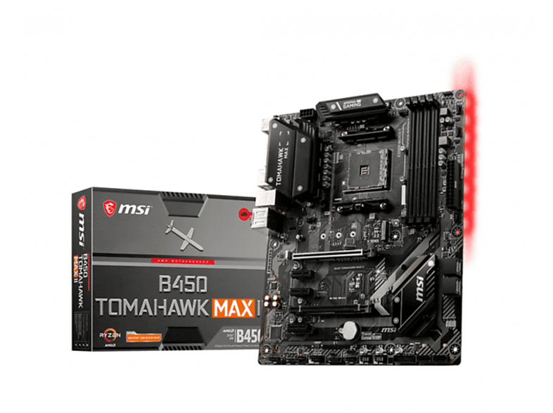 MSI B450 TOMAHAWK MAX II Mainboards schwarz | Mainboard AMD Sockel AM4
