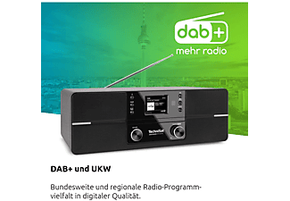 TECHNISAT DIGITRADIO 370 CD BT Multifunktionsradio, DAB+: 174 - 240 MHz / UKW/RDS: 87.5 - 108 MHz, DAB+, DAB, FM, AM, schwarz