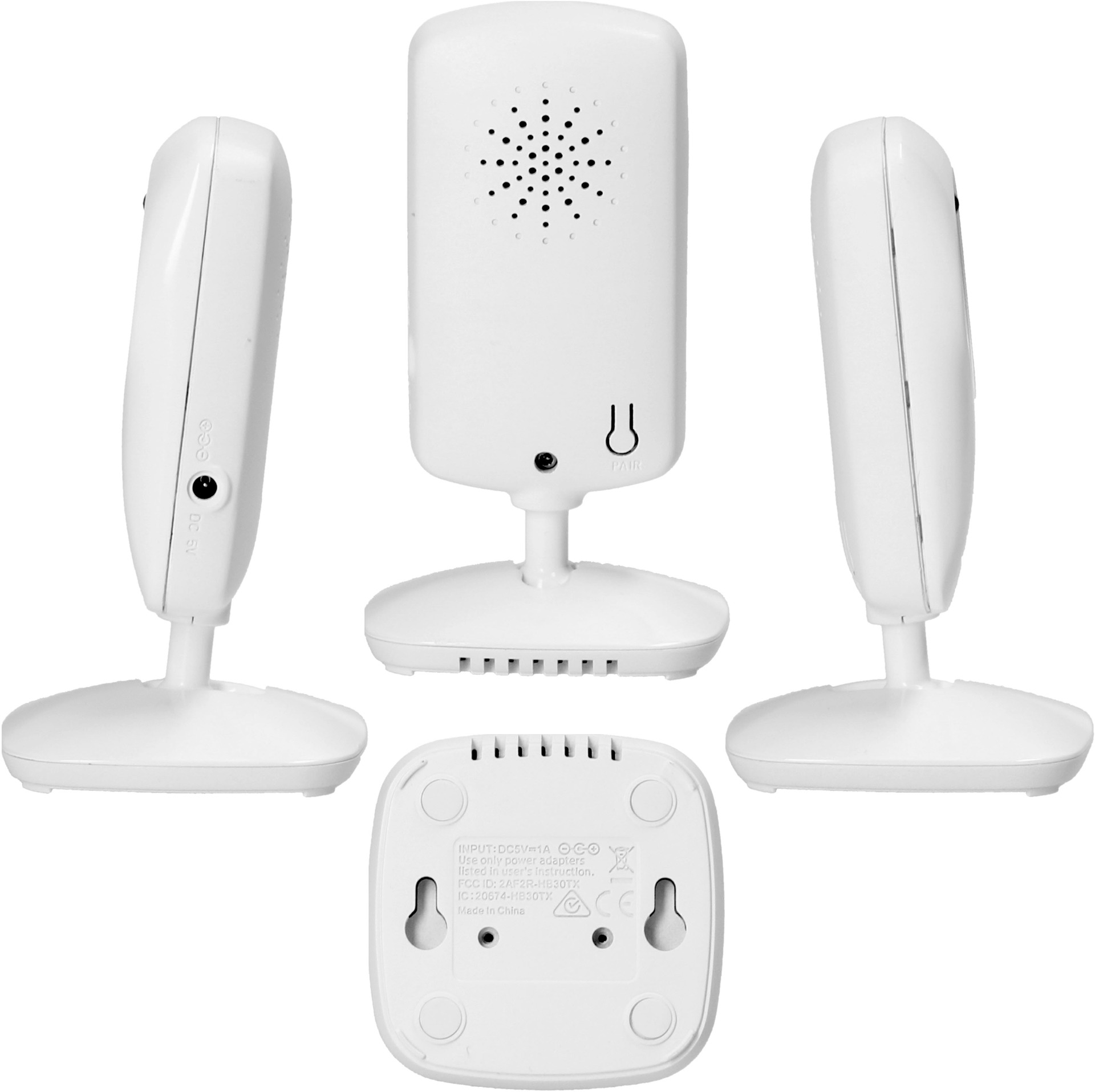 Elektroniczna niania ALECTO DVM-64  z kolorowym wyświetlaczem Biały