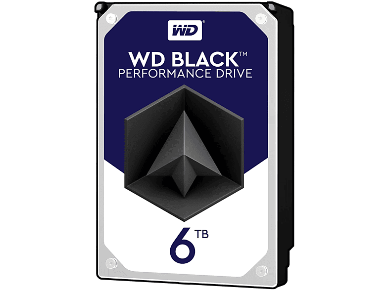 WESTERN DIGITAL Black, 6000 GB, HDD, 3,5 Zoll, intern