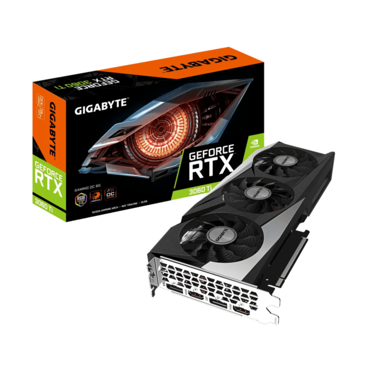 GIGABYTE GeForce RTX 3060 (NVIDIA, 8G GAMING Ti 2.0) Grafikkarte) (rev. OC