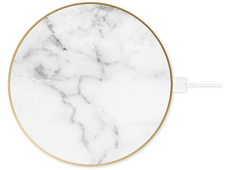 IDEAL OF SWEDEN Qi Charger IDFQI-22 inductive charging station Universal, White Marble