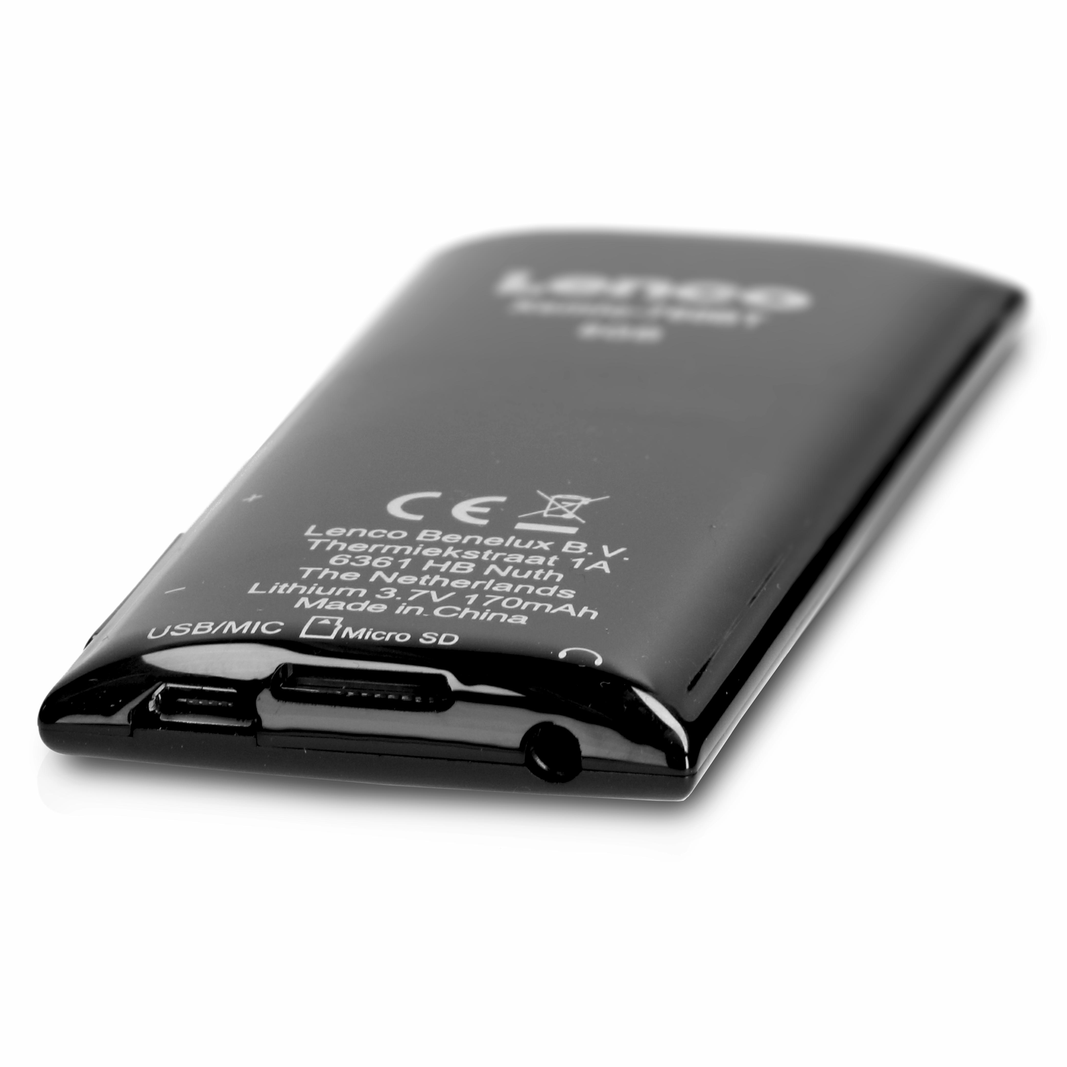 LENCO Xemio-760 BT Black MP4 8 GB, Schwarz Player