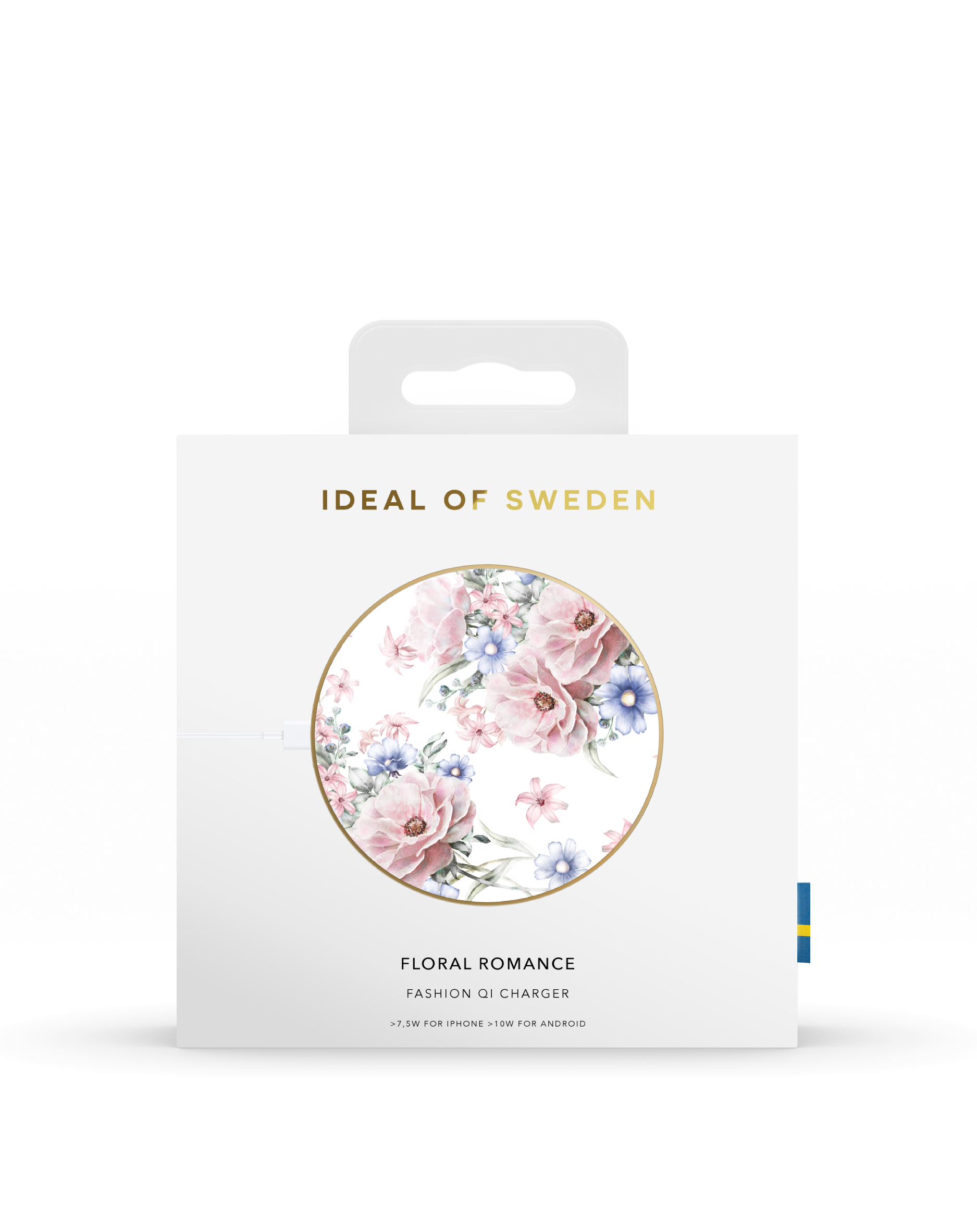 IDEAL OF SWEDEN station inductive Charger Qi Romance charging Floral Universal, IDFQI-58
