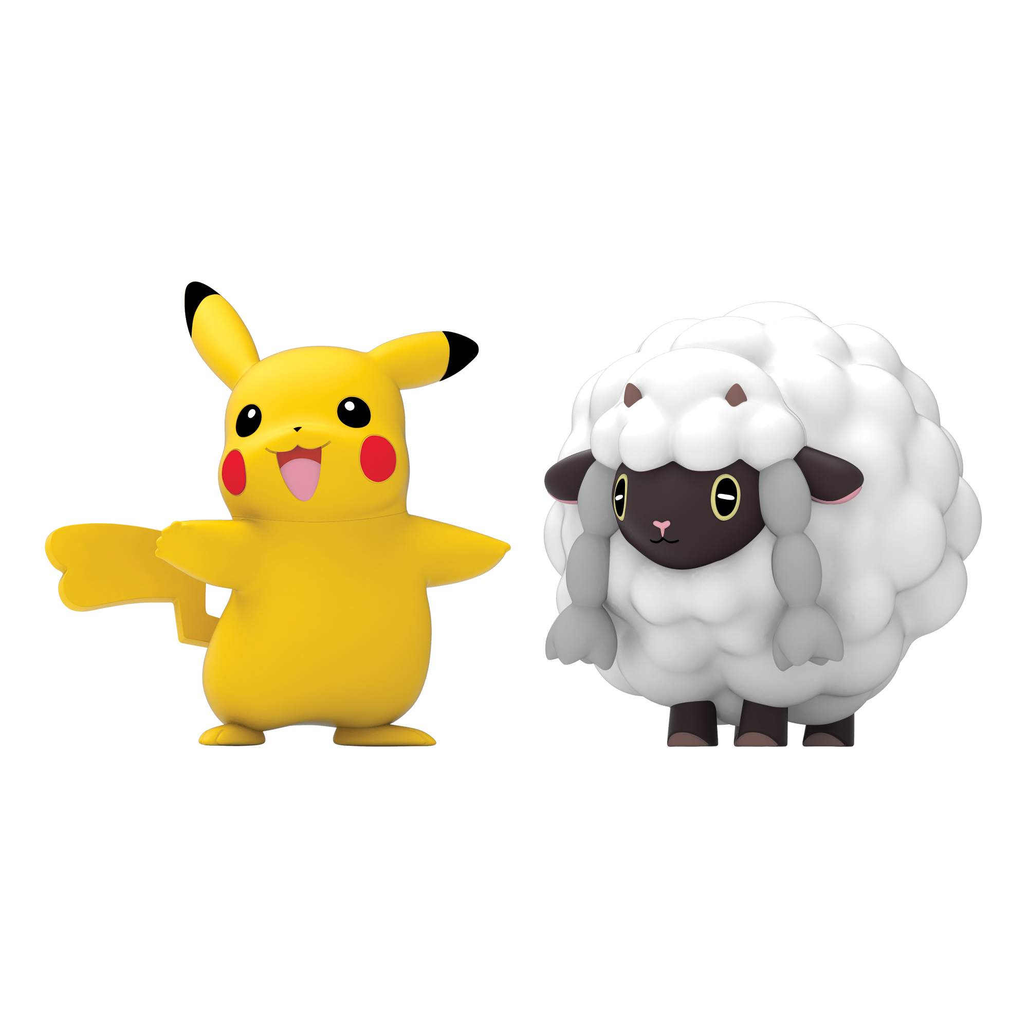 Pikachu - Figure - & Pokémon Wolly Battle Pack