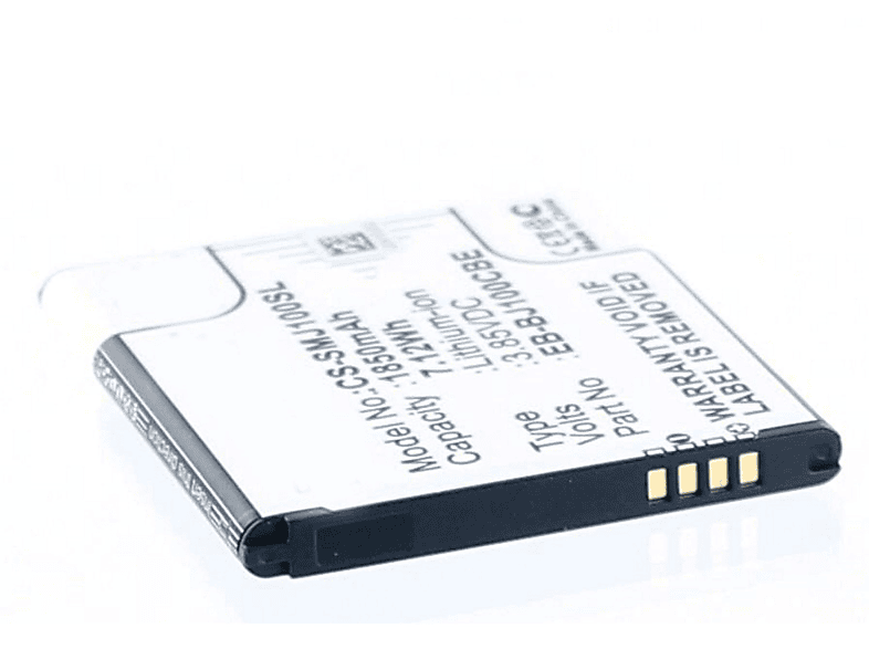 AGI Akku kompatibel mit Samsung 1850 Li-Ion, 3.85 Volt, Handy-/Smartphoneakku, mAh Li-Ion EB-BJ100CBE