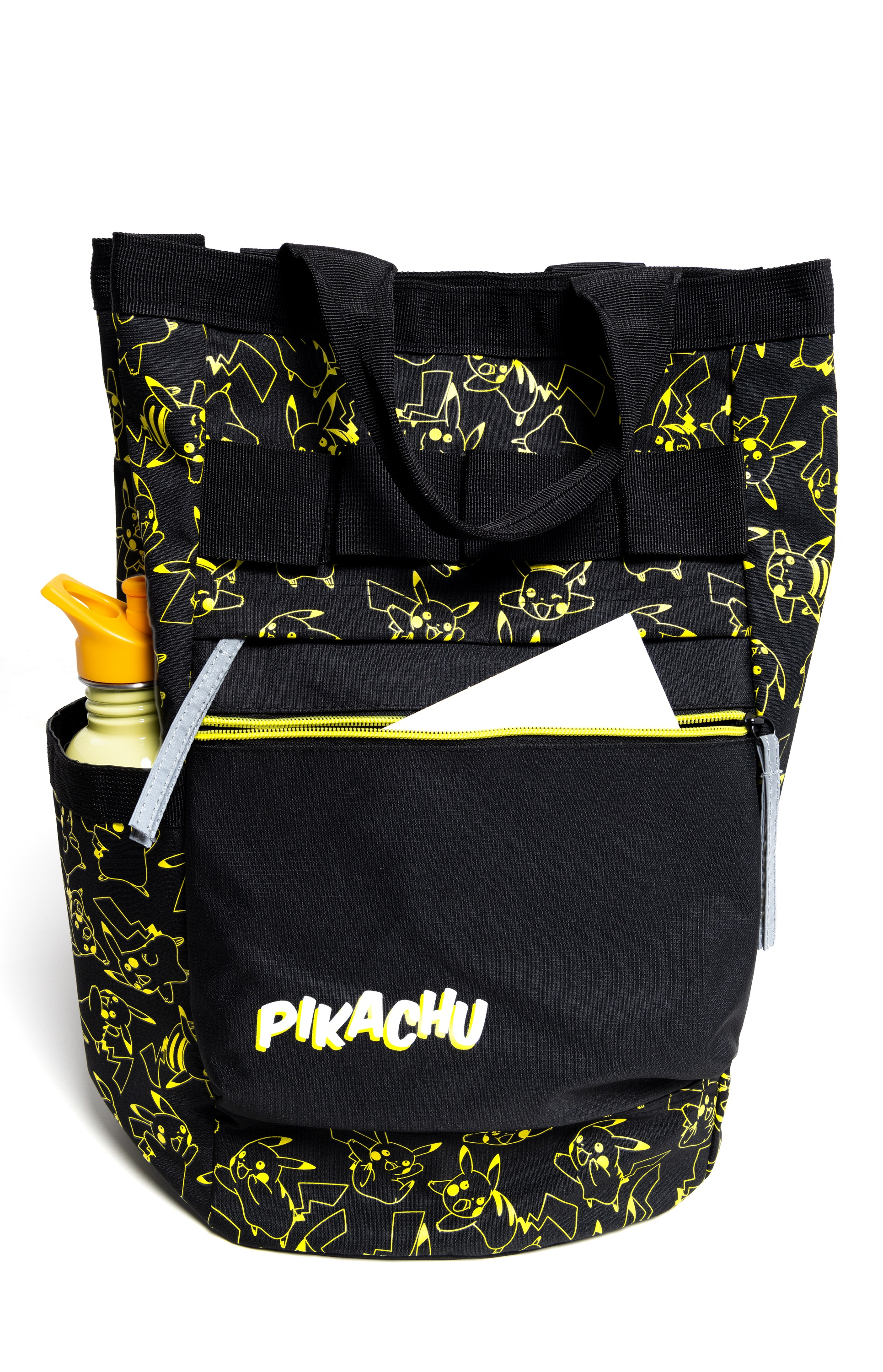 Pikachu - Pokémon schwarz Rucksack -