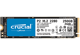CRUCIAL CT250P2SSD8, 250 GB, SSD, intern