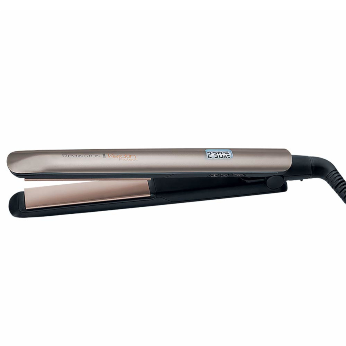 Plancha de pelo - S8540 REMINGTON, Cerámica, 50 W, 230 °C, Negro