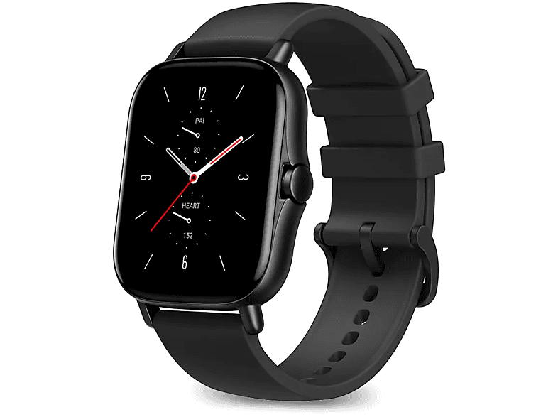 + schwarz Kunststoff Silikon, 100 70 + 2 GTS Aluminium mm AMAZFIT Smartwatch mm,