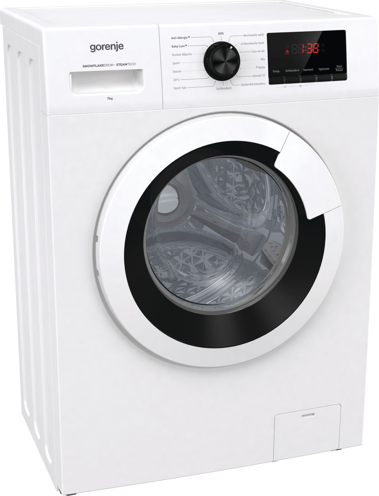 GORENJE Waschmaschine WHP74EPS Waschmaschine (7 U/Min., E) kg, 1400