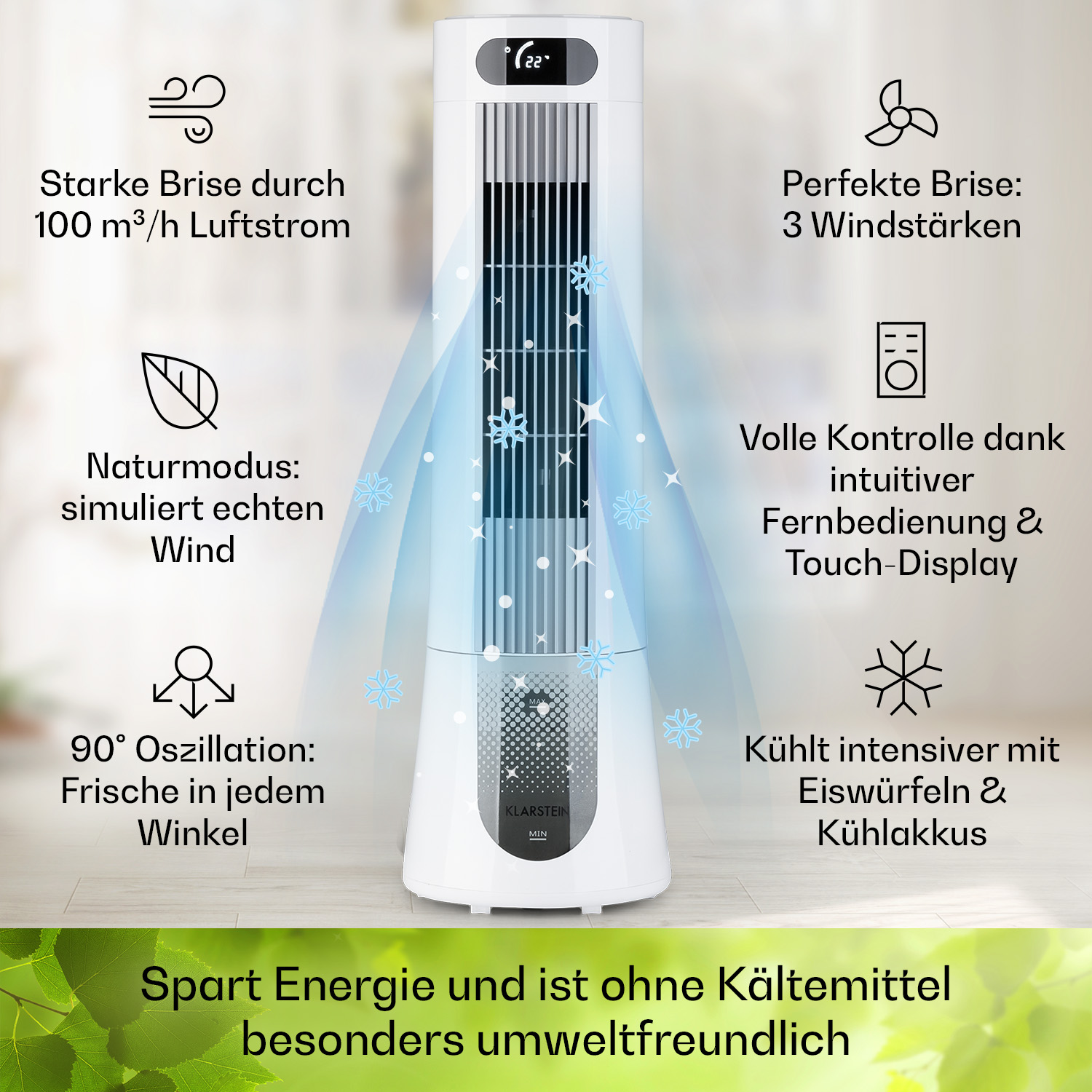 KLARSTEIN Skyscraper Frost Luftkühler