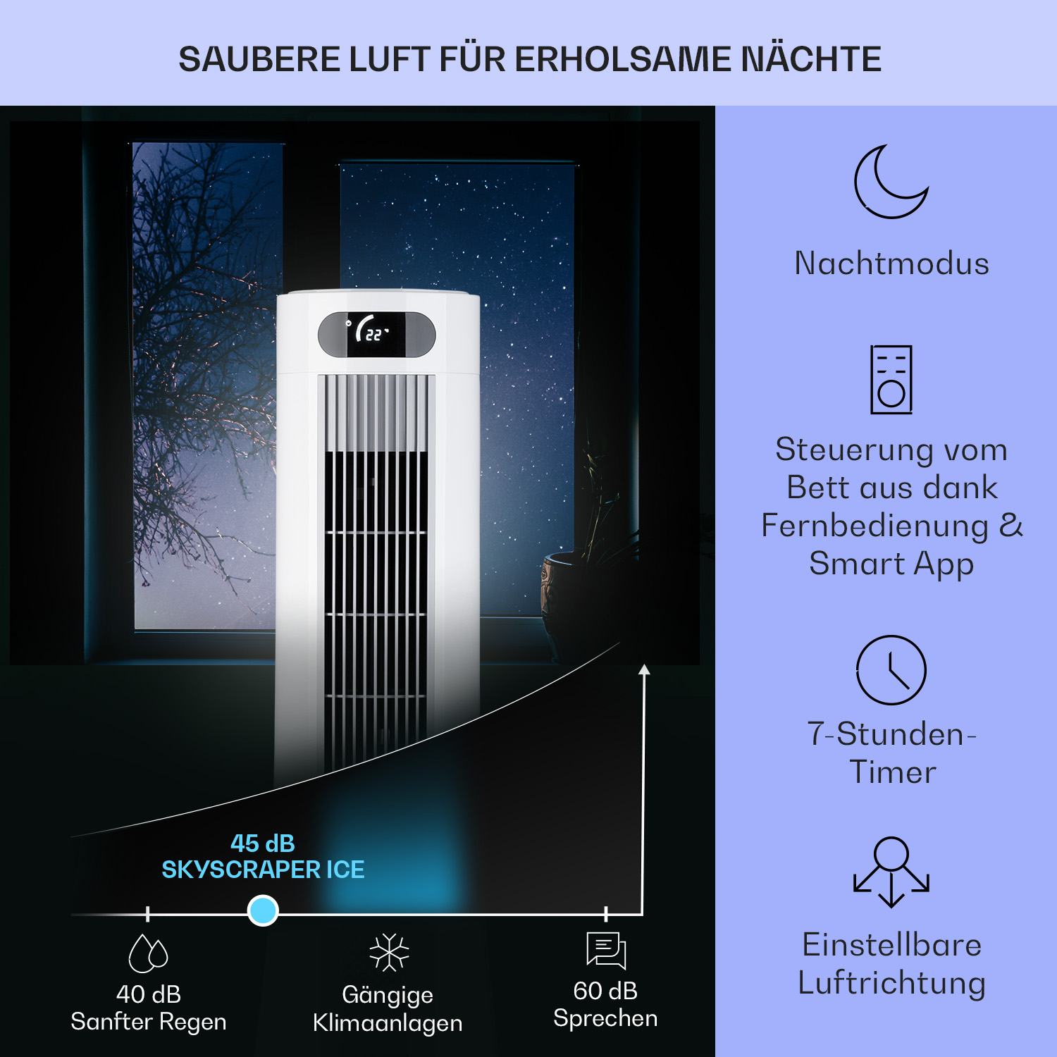 KLARSTEIN Skyscraper Frost Luftkühler