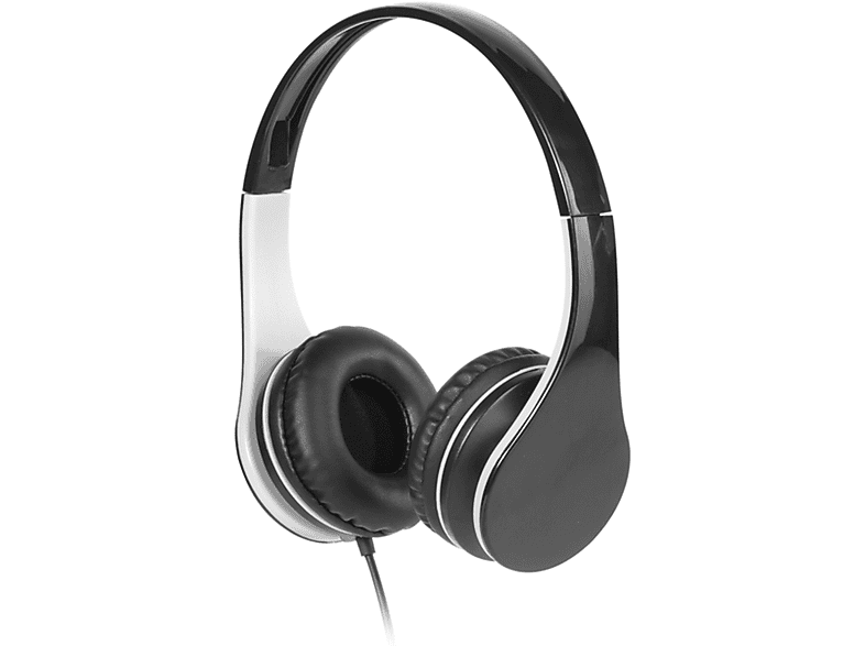 25171, Schwarz Ohraufliegende VIVANCO On-ear Kopfhörer