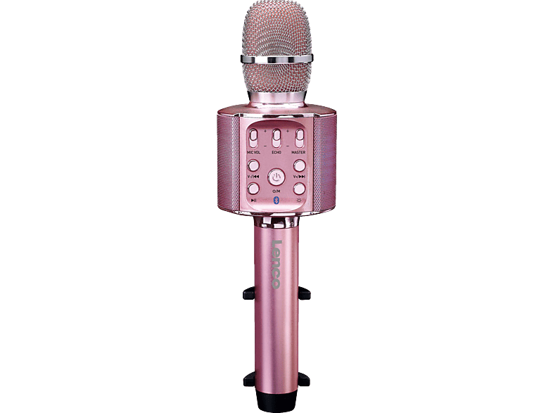 LENCO BMC090PK Bluetooth KaraokeMikrofon, Pink MediaMarkt