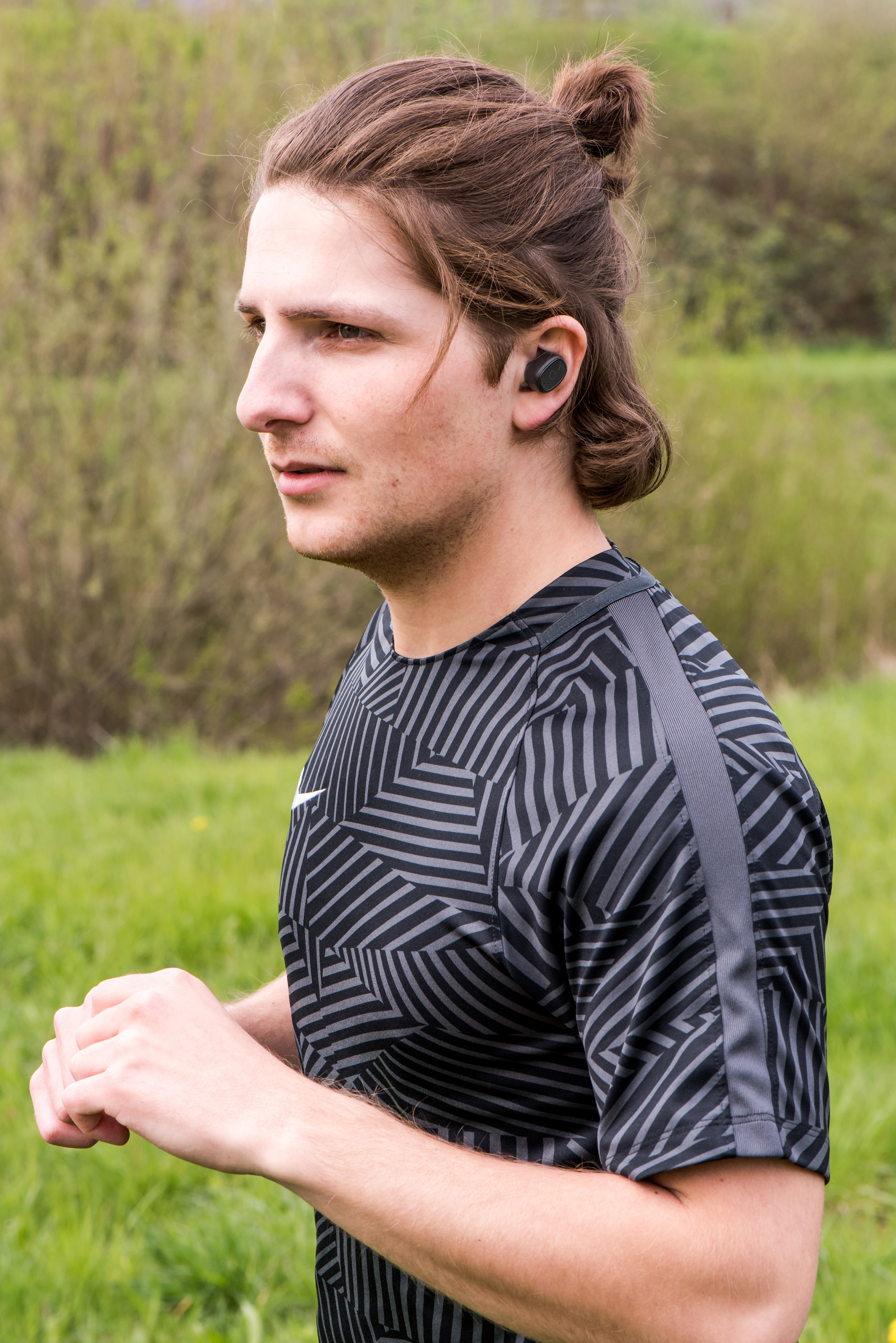 In-ear LENCO Bluetooth Schwarz Headphone EPB-440BK, Bluetooth