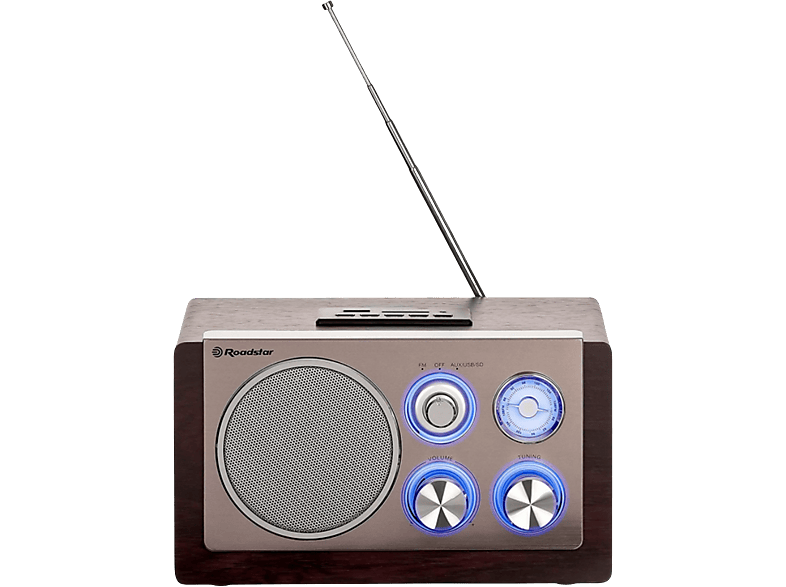 Radio, AM, FM, Holz HRA1345NUSWD ROADSTAR