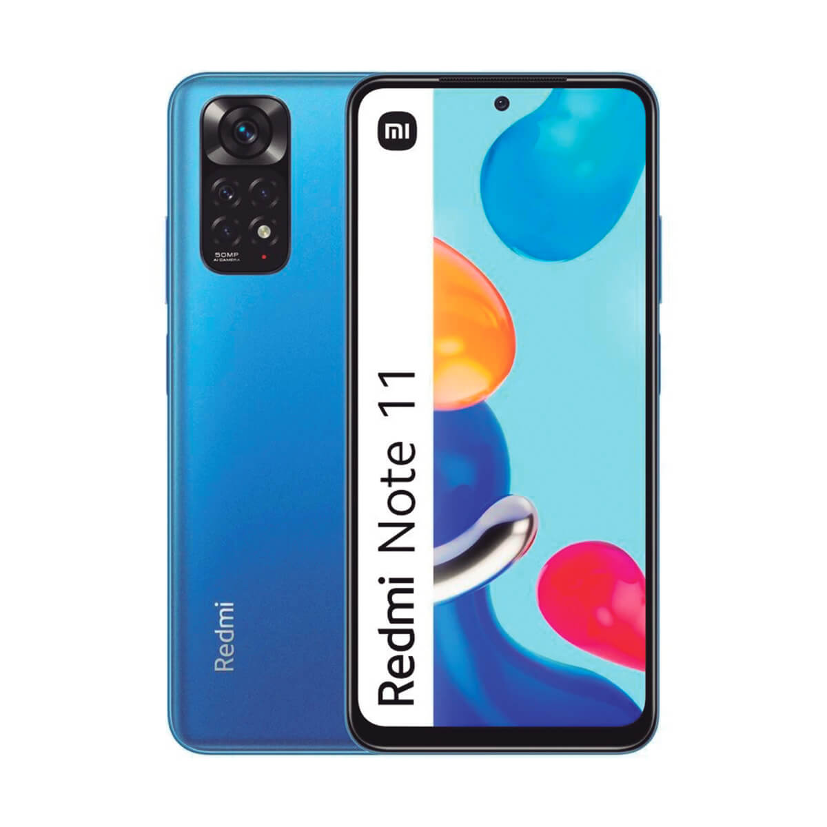 Móvil - Redmi Note 11 XIAOMI, Azul, 128 GB, 6 GB, 6,43 ", Full HD+, Qualcomm Snapdragon 680 4G (6 nm) 5000 mAhmAh