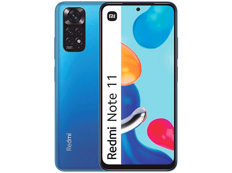 XIAOMI Redmi Note 128 GB 11 Blau Dual SIM