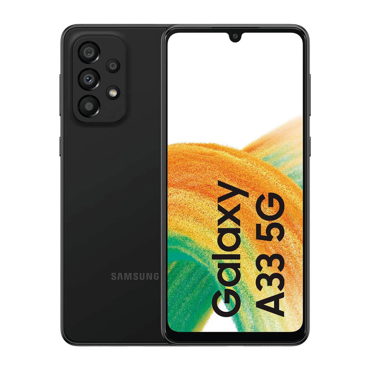 Móvil - SAMSUNG Galaxy A33 5G, Negro, 128 GB, 6,4 ", Exynos 1280 (5 nm), Android 12
