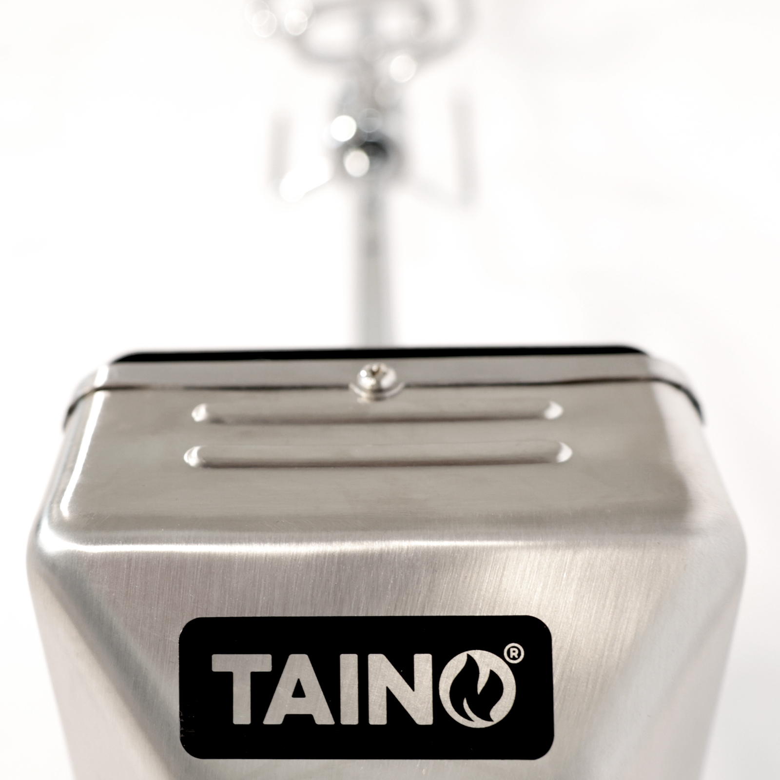 TAINO PLATINUM Drehspieß Grillzubehör, BLACK Silber 2+1 3+1