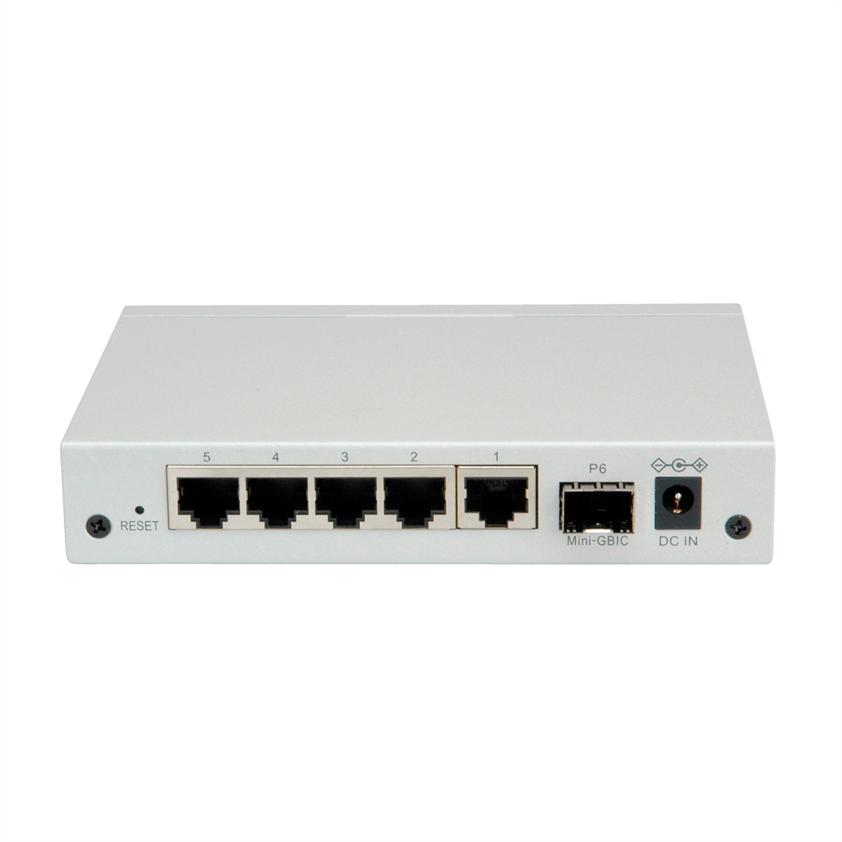 + 10/100/1000 Switch (5x Switch Ports SFP) Ethernet 6 1x ROLINE Gigabit Ethernet Gigabit