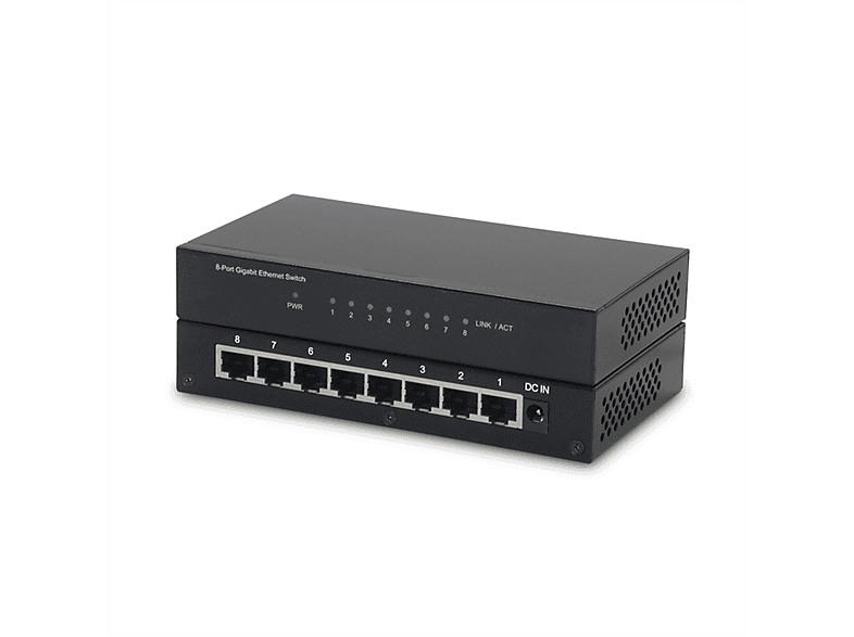 ROLINE Gigabit Switch, 8 Ports Gigabit Switch
