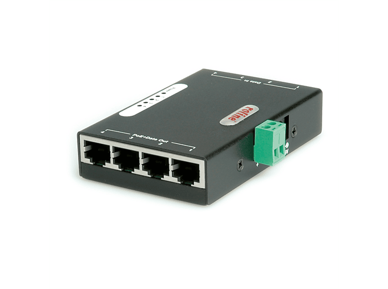 ROLINE Gigabit Ethernet Ports Injektor, Injektor Gigabit PoE PoE 4