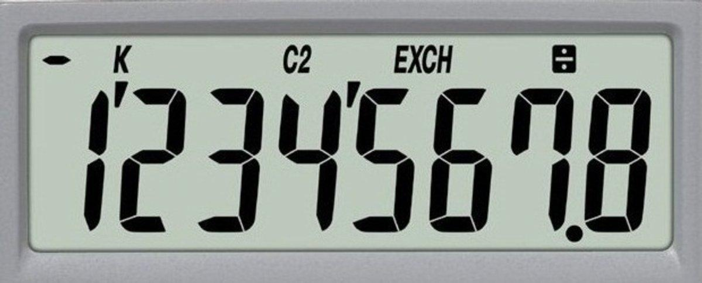 Zbliżenie cyfrowego wyświetlacza pokazującego liczby.