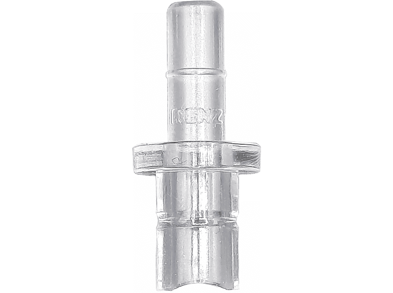 RENZ Fluid Nippel I-Form mit Haltering Milchschlauch Adapter